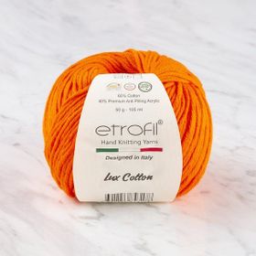 Etrofil 70220 Turuncu Bambino Lux Cotton Örgü İpi