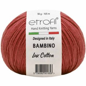 Etrofil 70330 Kırmızı Bambino Lux Cotton Örgü İpi