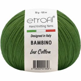 Etrofil 70429 Çimen Yeşili Bambino Lux Cotton Örgü İpi