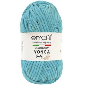 Etrofil 70519 Açık Turkuaz Yonca Baby Kadife Örgü İpi