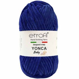 Etrofil 70547 Lacivert Yonca Baby Kadife Örgü İpi