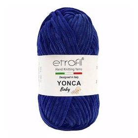 Etrofil 70547 Lacivert Yonca Baby Kadife Örgü İpi