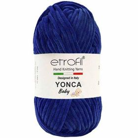 Etrofil 70547 Lacivert Yonca Baby Kadife Örgü İpi