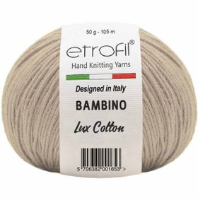 Etrofil 70706 Bej Bambino Lux Cotton Örgü İpi