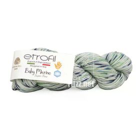 Etrofil EL14 Baby Merino Ebruli Yün İp
