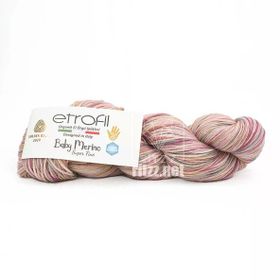 Etrofil EL282 Baby Merino Ebruli Yün İp