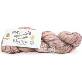 Etrofil EL282 Baby Merino Ebruli Yün İp