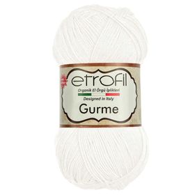 Etrofil Gurme 70171 Beyaz Örgü İpliği