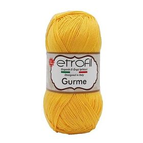 Etrofil Gurme 72043 Koyu Sarı Örgü İpliği
