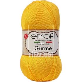 Etrofil Gurme 72043 Koyu Sarı Örgü İpliği