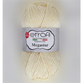 Etrofil Megastar 70299 Krem Örgü İpliği