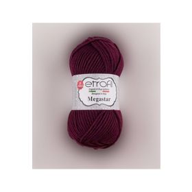 Etrofil Megastar 70609 Patlıcan Moru Örgü İpliği