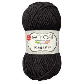 Etrofil Megastar 70978 Siyah Örgü İpi