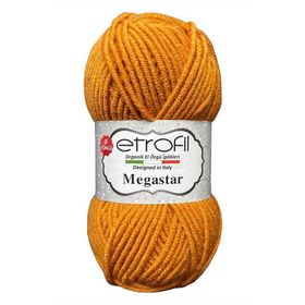 Etrofil Megastar 72061 Hardal Örgü İpi