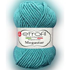 Etrofil Megastar 74066 Su Yeşili Örgü İpi