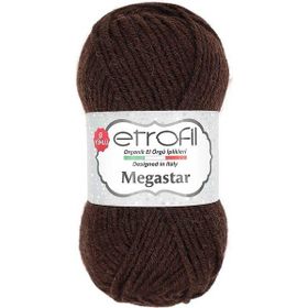 Etrofil Megastar 77013 Kahve Örgü İpi