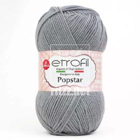 Etrofil Popstar 70974 Açık Gri Örgü İpi