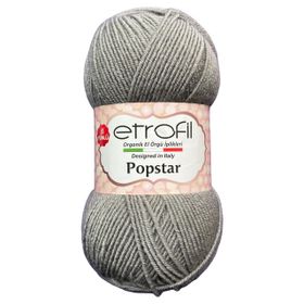 Etrofil Popstar 70974 Açık Gri Örgü İpi