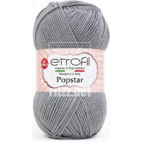 Etrofil Popstar 70974 Açık Gri Örgü İpi