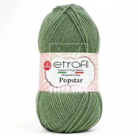 Etrofil Popstar 74067 Çimen Yeşili Örgü İpi