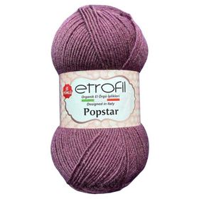 Etrofil Popstar 76000 Açık Mor Örgü İpi