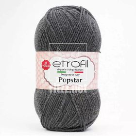 Etrofil Popstar 79027 Gri Örgü İpi