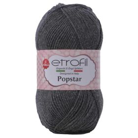 Etrofil Popstar 79027 Gri Örgü İpi