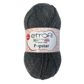 Etrofil Popstar 79027 Gri Örgü İpi