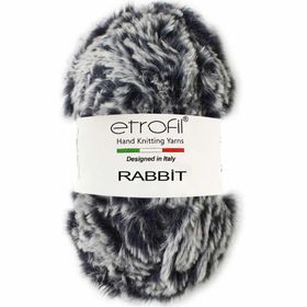 Etrofil Rabbit 70548 Lacivert-Beyaz Örgü İpi