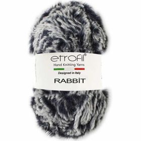 Etrofil Rabbit 70548 Lacivert-Beyaz Örgü İpi