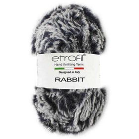Etrofil Rabbit 70548 Lacivert-Beyaz Örgü İpi