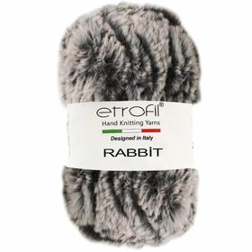 Etrofil Rabbit 70714 Gri Kahve Örgü İpi