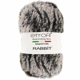 Etrofil Rabbit 70714 Gri Kahve Örgü İpi