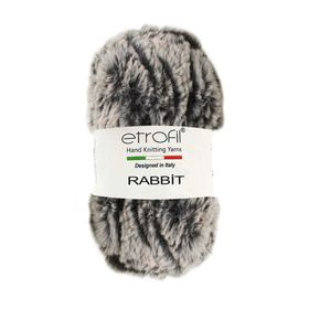 Etrofil Rabbit 70714 Gri Kahve Örgü İpi