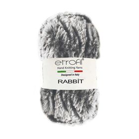 Etrofil Rabbit 70719 Kahve Beyaz Örgü İpi