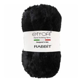 Etrofil Rabbit 70906 Siyah Örgü İpi