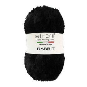 Etrofil Rabbit 70906 Siyah Örgü İpi
