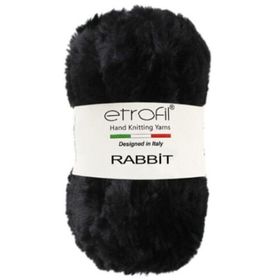 Etrofil Rabbit 70906 Siyah Örgü İpi