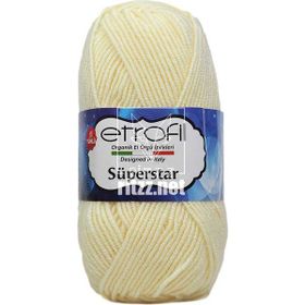 Etrofil Süperstar 70299 Krem Örgü İpi