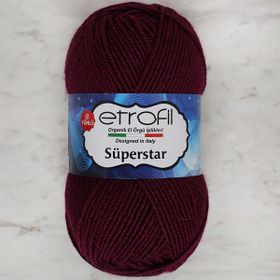 Etrofil Süperstar 70609 Patlıcan Moru Örgü İpi