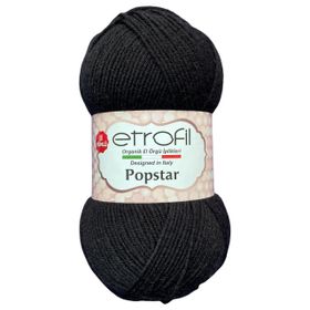 Etrofil Süperstar 70978 Siyah Örgü İpi