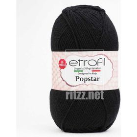 Etrofil Süperstar 70978 Siyah Örgü İpi
