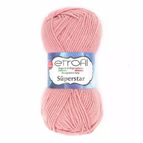 Etrofil Süperstar 73142 Gül Kurusu Örgü İpi