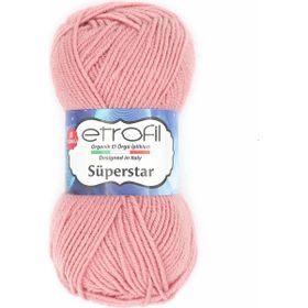 Etrofil Süperstar 73142 Gül Kurusu Örgü İpi
