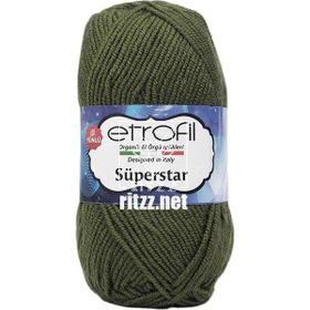 Etrofil Süperstar 74065 Haki Örgü İpi