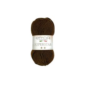 Etrofil Süperstar 77013 Kahve Örgü İpi