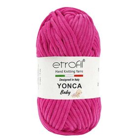 Etrofil Yonca Baby 70320 Fuşya Örgü İpi