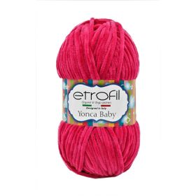 Etrofil Yonca Baby 70320 Fuşya Örgü İpi