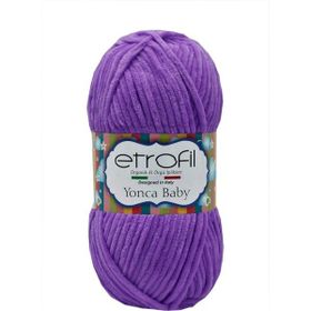 Etrofil Yonca Baby 70608 Mor Örgü İpi