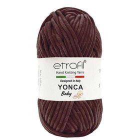 Etrofil Yonca Baby 70704 Kahve Örgü İpi